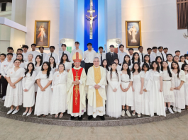 Confirmands told they belong to God, to be God’s witness