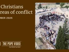 Pope’s December prayer intention: ‘For Christians in areas of conflict’