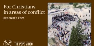 Pope’s December prayer intention: ‘For Christians in areas of conflict’