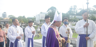 Remembering loved ones who had passed away