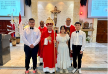 圣三堂主日学三生领坚振 教友共庆恩宠时刻