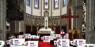 Seoul archdiocese launches nationwide pilgrimage of WYD symbols