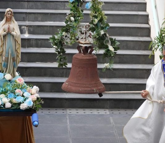 Century-old bell rings in Hong Kong as parish marks 130 years of mission