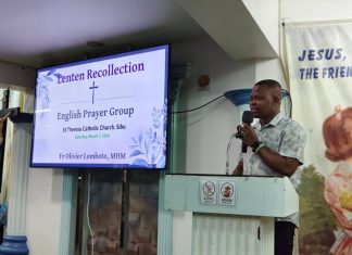 Lenten Recollection 2026