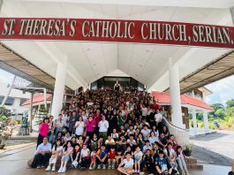 圣心堂,圣马尔谷堂华文教友前往西连四旬期朝圣暨古晋总教区成立50周年庆典