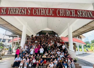 圣心堂,圣马尔谷堂华文教友前往西连四旬期朝圣暨古晋总教区成立50周年庆典