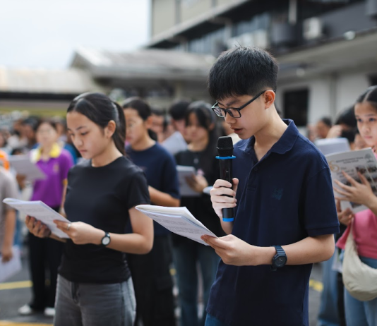 Annual Sunday School Stations of the Cross helps forge greater unity among students