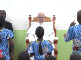 Pope at orphanage in Cameroon: No one is ever forgotten