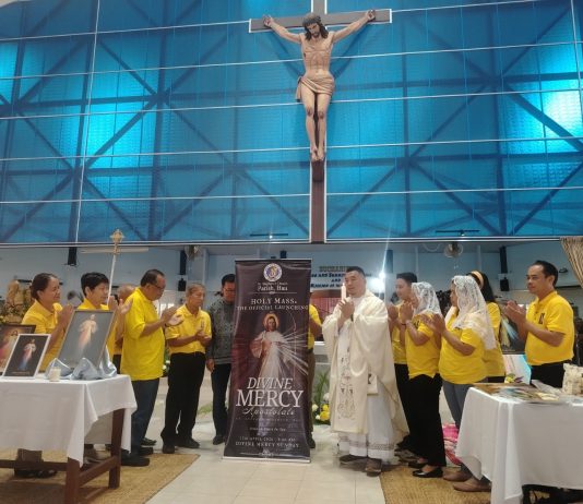 Kerasulan Kerahiman Ilahi rasmi wujud di Paroki St Stephen Bau