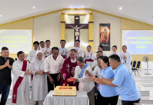 Sambutan Ulang Tahunke-67 Gereja Katolik St Mark Stass, Bau