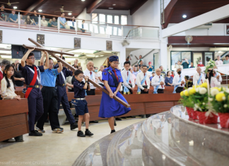 Blessed Sacrament Church welcomes Perjalanan Salib