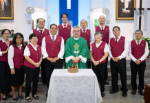 Gereja Blessed Sacrament sambut Perjalanan Salib