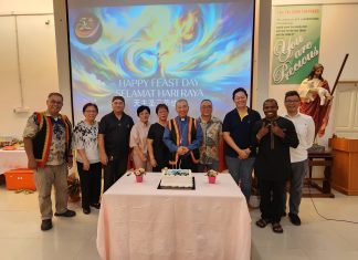 Holy Trinity Church Kenyalang commemorates Feast Day and Archdiocese of Kuching’s 50th Anniversary