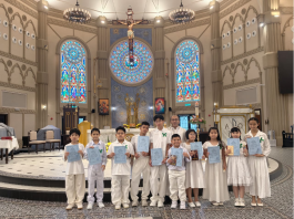Parents of Baptism children told to help them grow in holiness
