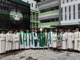 With blessings of newness and grace: Blessing of the SJPS Extension Building