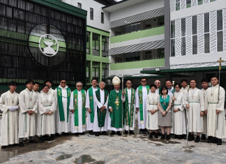 With blessings of newness and grace: Blessing of the SJPS Extension Building