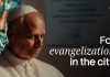 Pope’s August prayer intention: ‘for evangelization in the city’