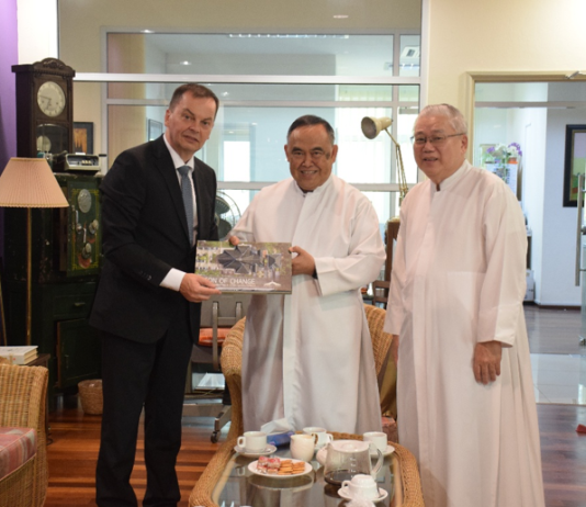 Slovak Republic Ambassador to Malaysia visits Catholic Archdiocese of Kuching