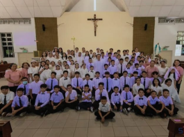 308 Candidates receive First Holy Communion at St Mark’s Church Batu Kawa