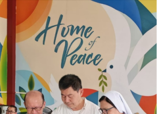 Home of Peace bids farewell to Rev Fr John Chong