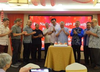 Happy 40th Priestly Anniversary Rev Fr Nicholas Ng!