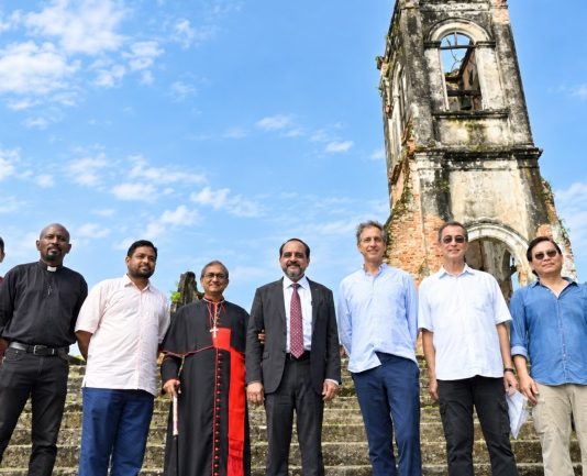 Penang Diocese begins second phase of conservation of historic pagar tras church