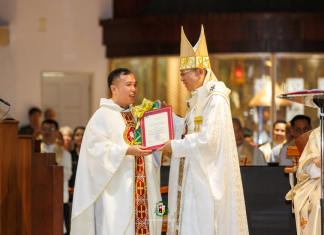 Kuching Archdiocese welcomes Gift of new Priest