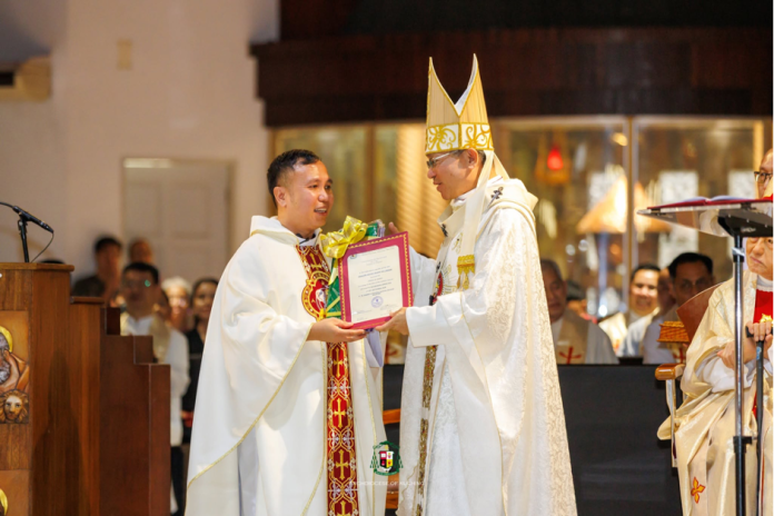 Kuching Archdiocese welcomes Gift of new Priest 2