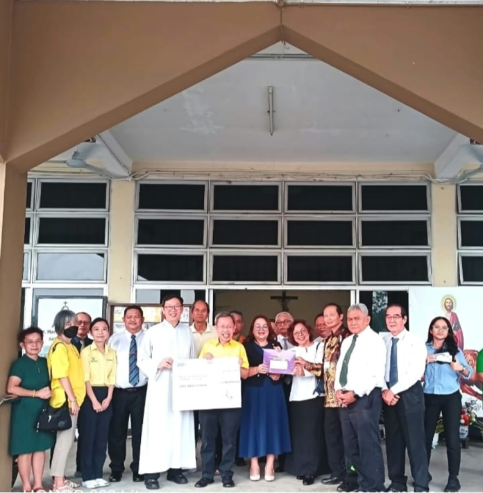 Saint Mark’s Church, received UNIFOR Financial grant of Sarawak Government