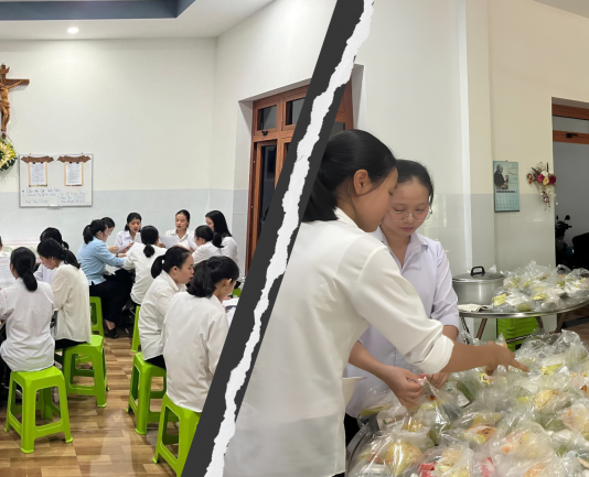 Vietnam Postulants Turn Synodal Listening into 100 Free Meals for People in Need